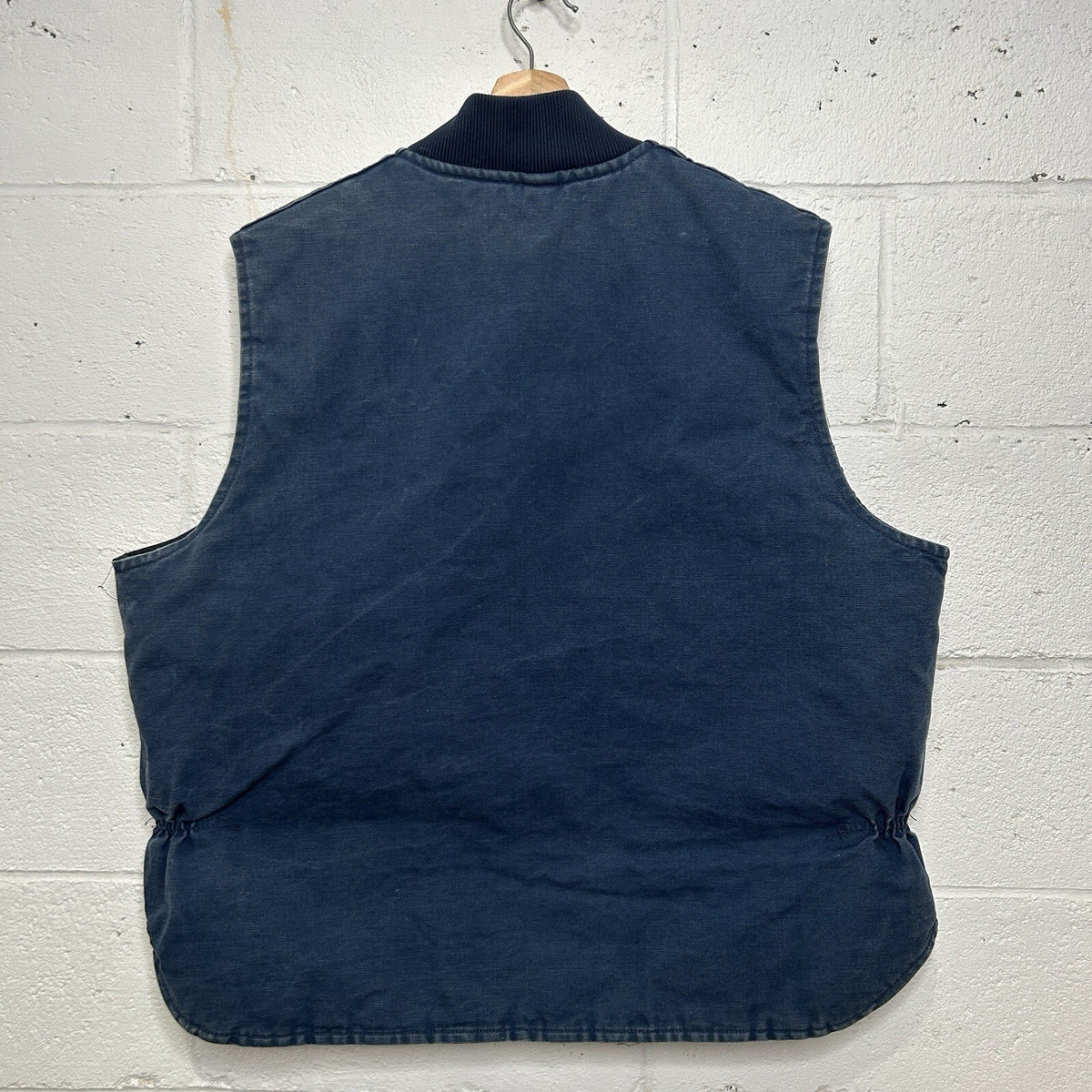Vintage Carhartt Quilted Vest “Navy Blue” VQ182