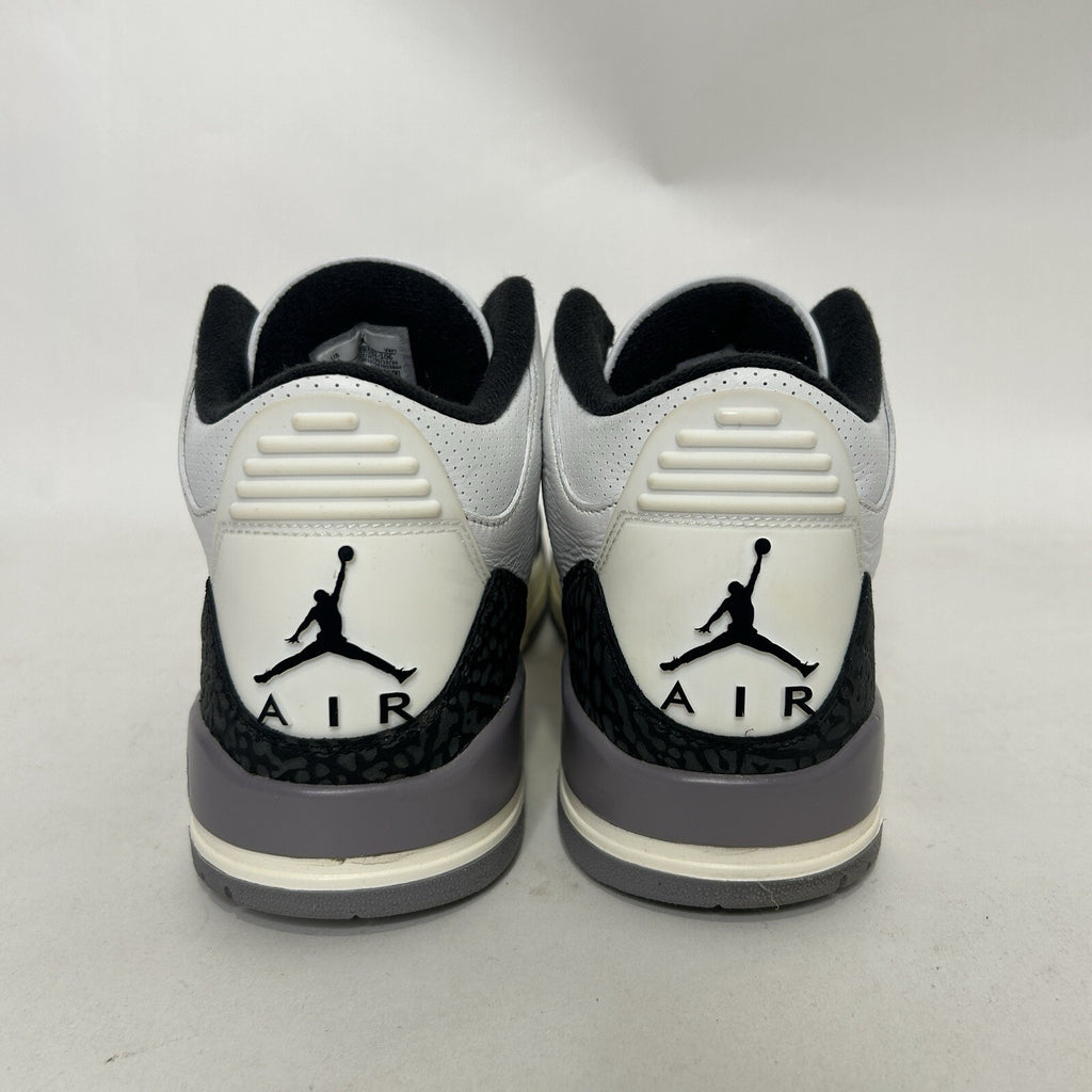Nike Air Jordan 3 Retro “Cement Grey White Fire Red” CT8532-106 Men’s 11 Worn