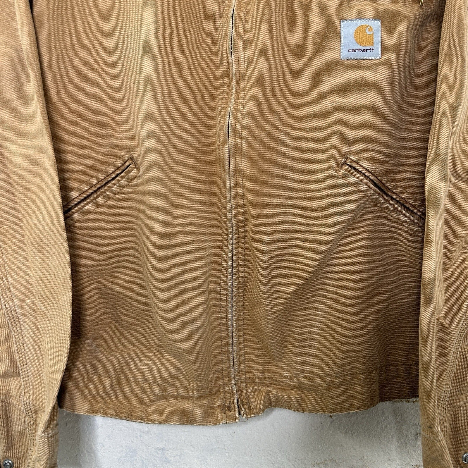 Vintage Carhartt Unlined Detroit Jacket “Brown” JU1216 J01 J97 BRN Men’s Medium