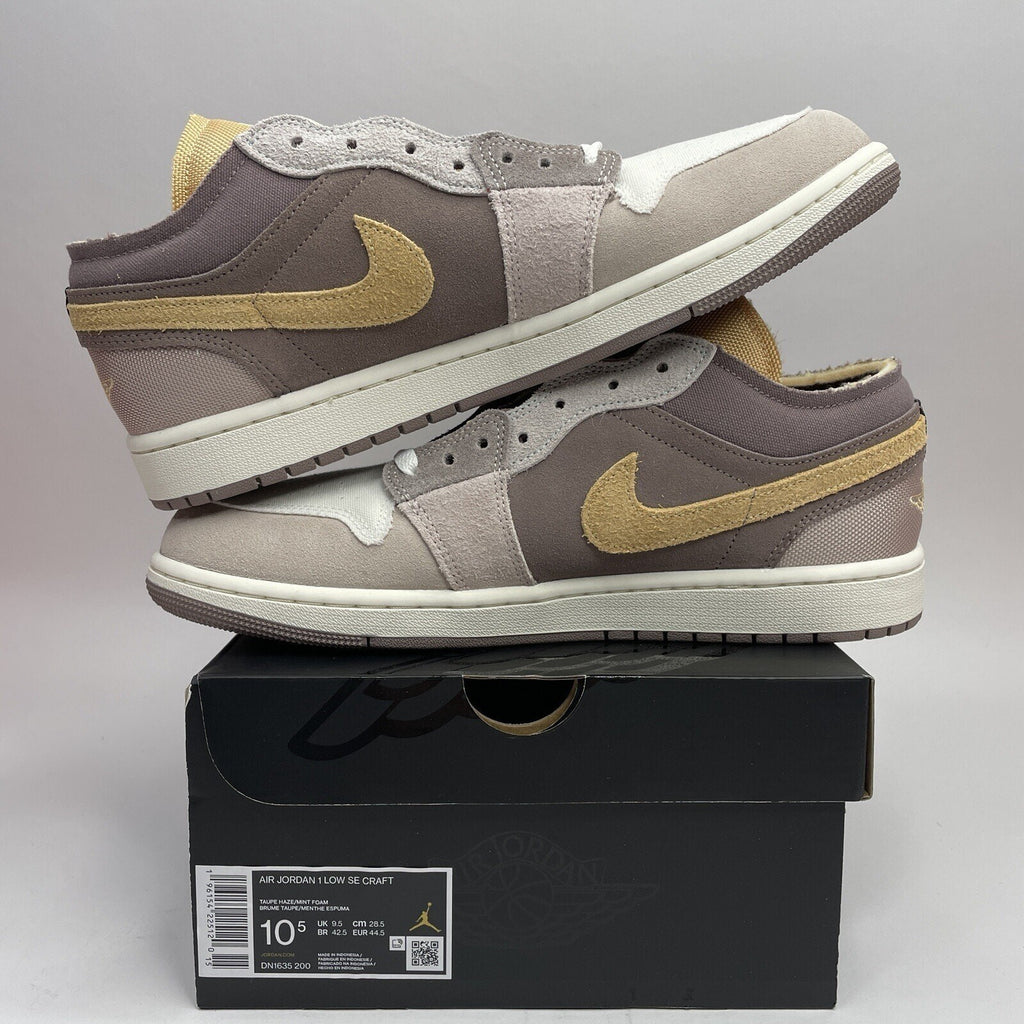 Nike Air Jordan 1 Low SE Craft “Taupe Haze” DN1635-200 Men’s 10.5 Brand New