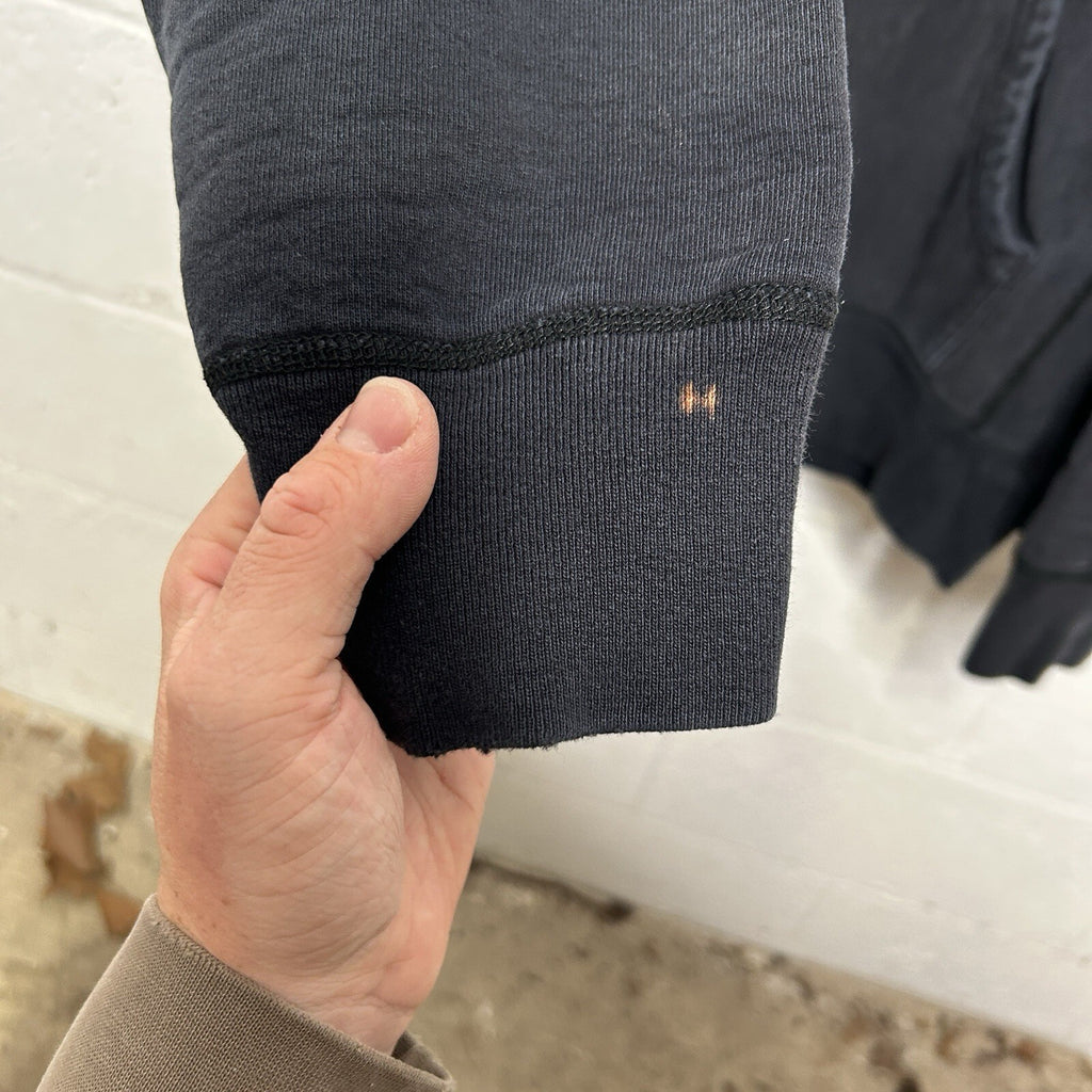 Supreme Gradient Sleeve Logo Hooded Sweatshirt “Black” FW18 Men’s Medium