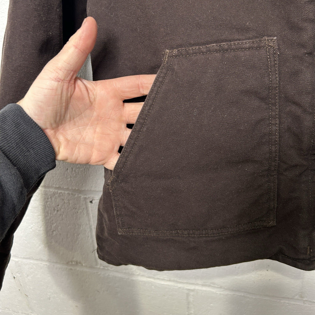 Vintage Carhartt Sherpa-Lined Canyon Jacket “Dark Brown” WJ022 DKB Women’s Large