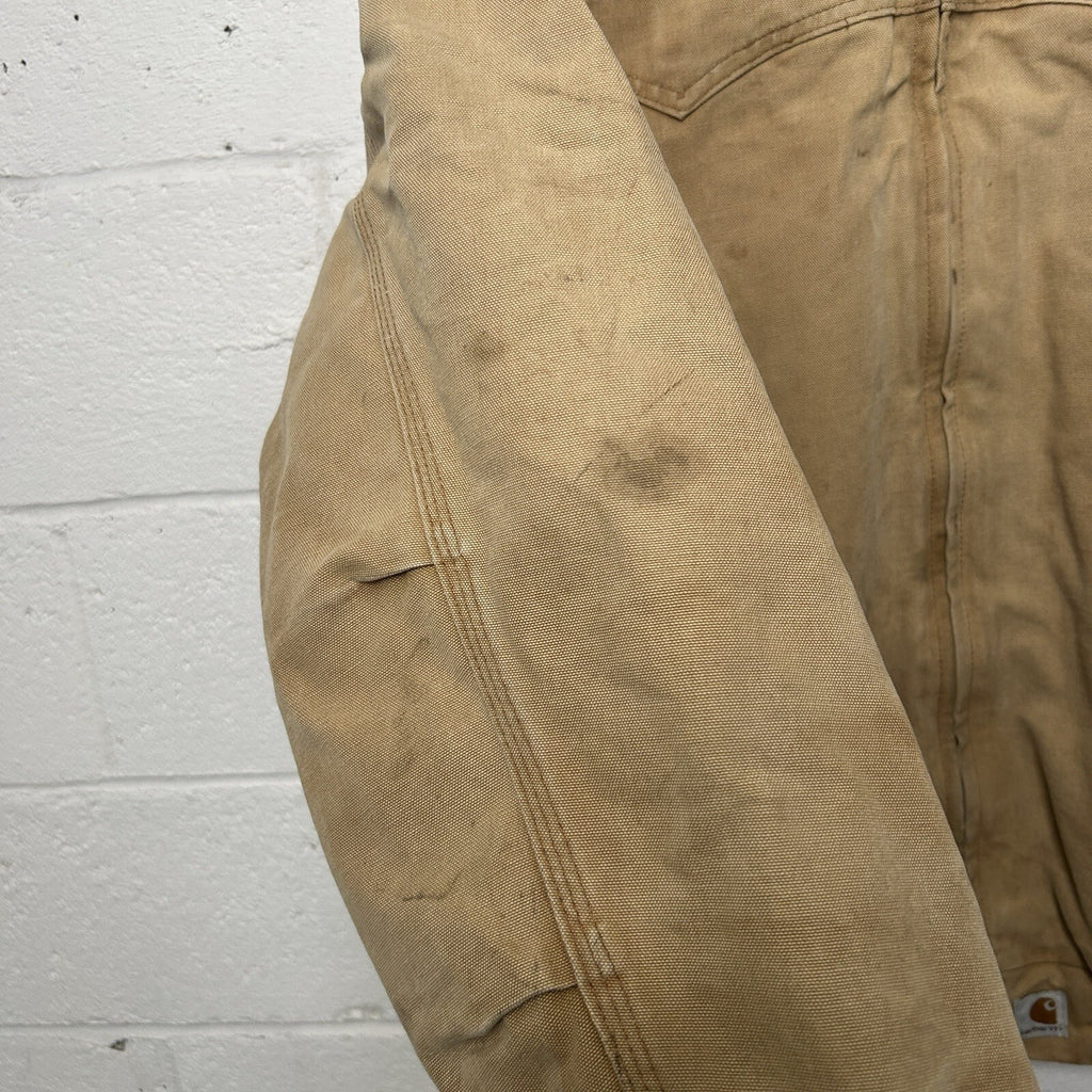 Vintage Carhartt Quilted Santa Fe Jacket “Brown” J13 BRN Men’s X-Large Worn