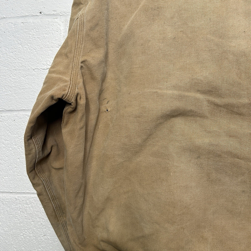 Vintage Carhartt Flannel-Lined Hooded Active Jacket “Brown” J05 BRN Men’s XL