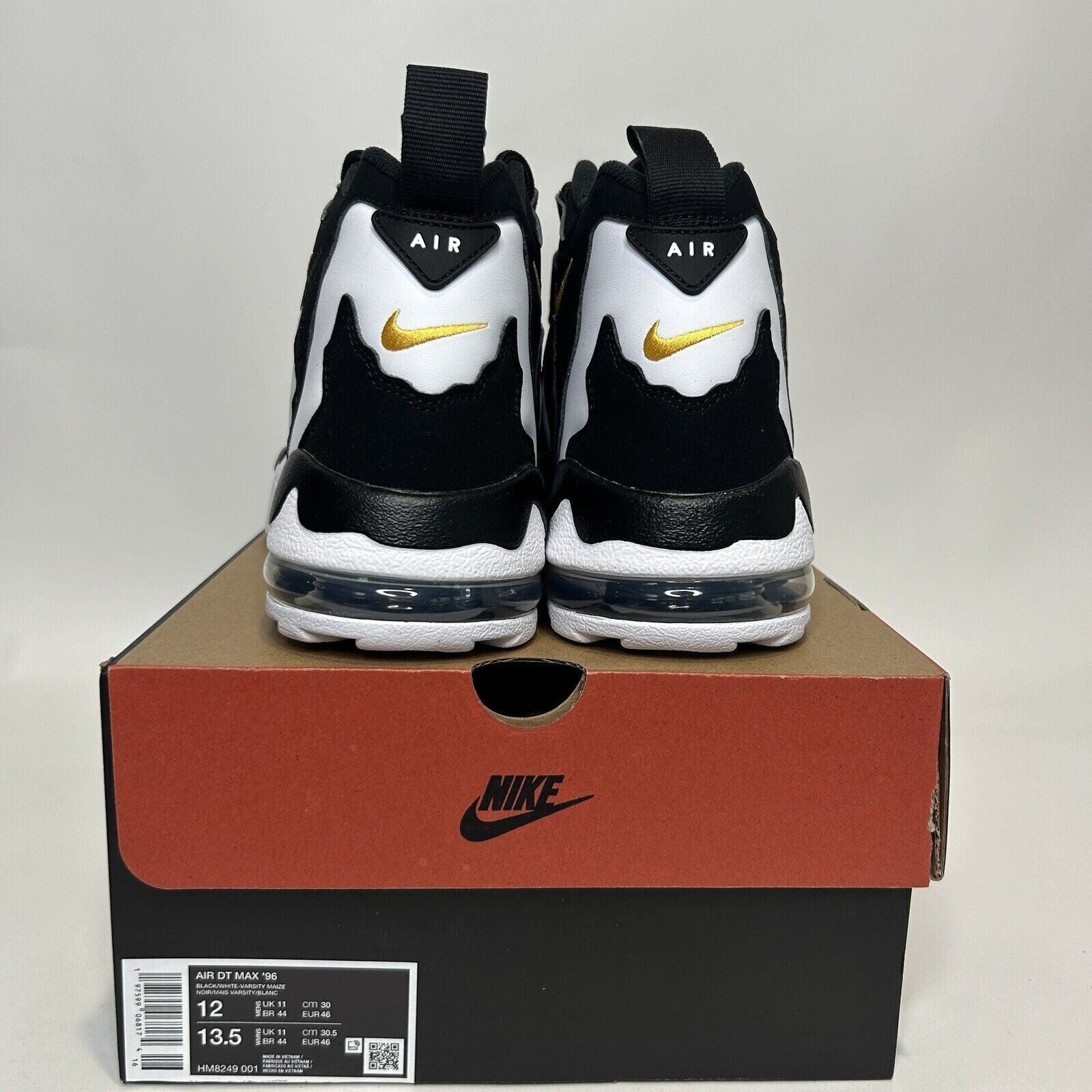 Nike Air DT Max '96 “Black Varsity Maize White/Deion Sanders” 2024