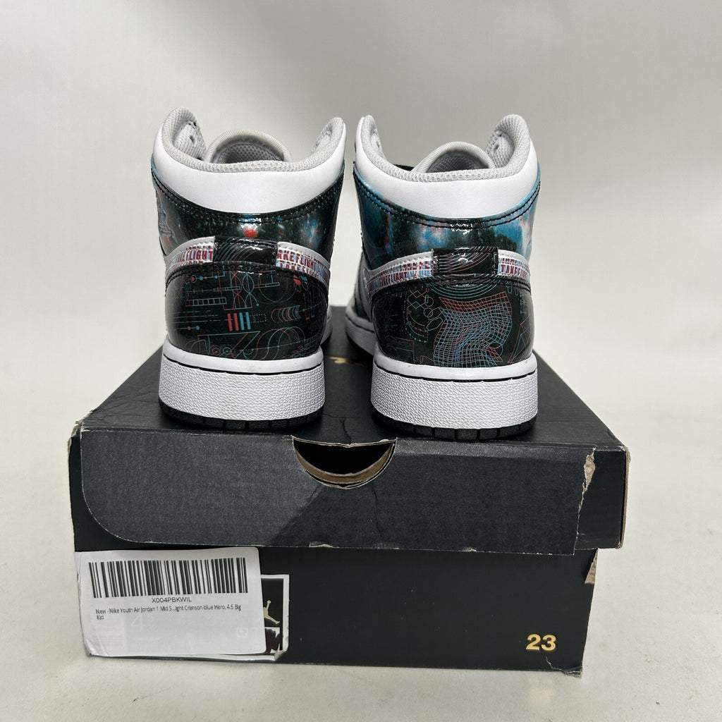 Nike Air Jordan 1 Mid Retro SE GS “Take Flight” BQ6931-114 4.5Y/Women’s 6 Worn