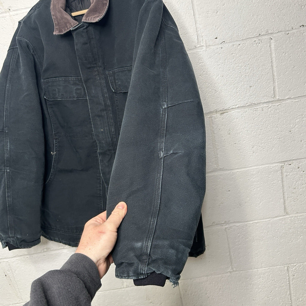Vintage Carhartt Quilted Artic Jacket “Black” C03 BLK Men’s 42/Large Worn