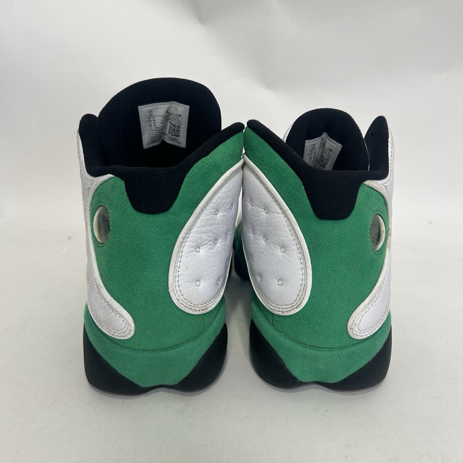 Nike Air Jordan 13 Retro OG “Lucky Green White Black” DB6537-113 Men's 12 Worn