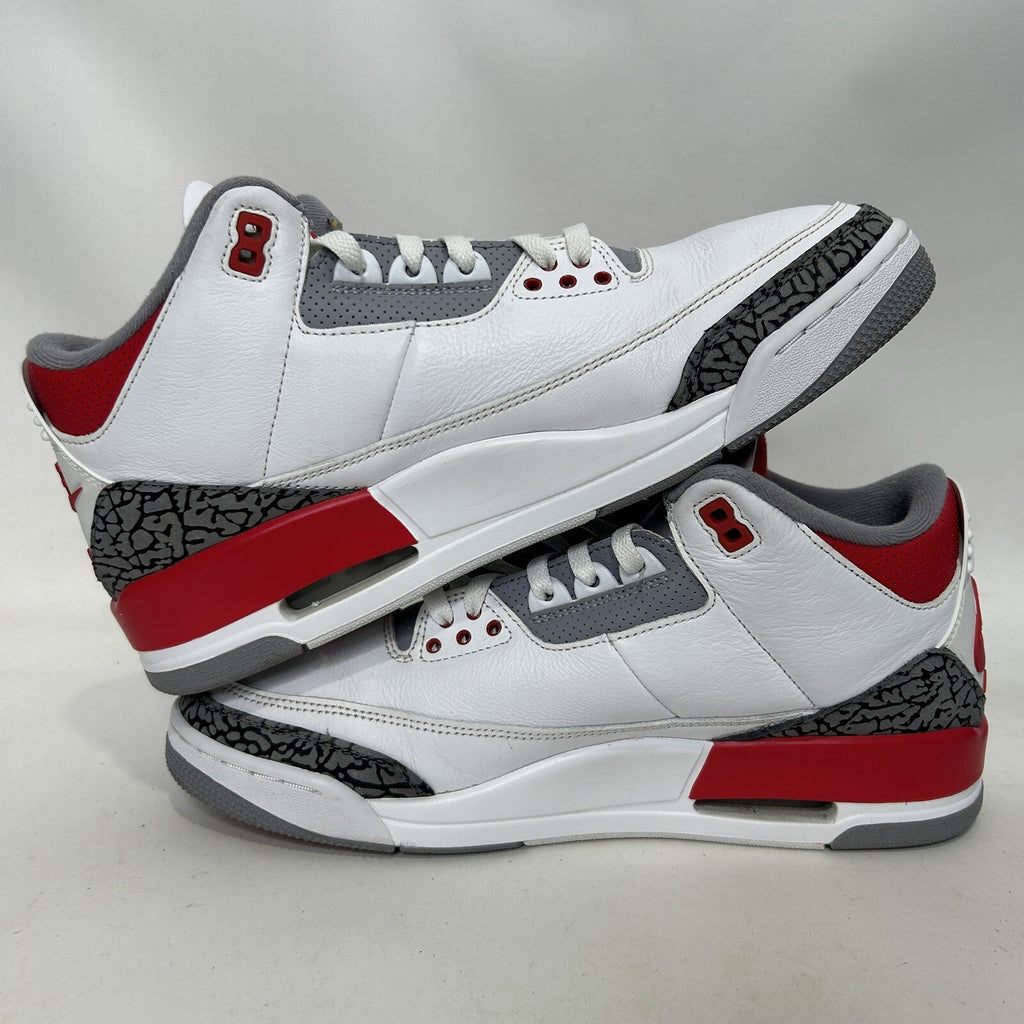 Nike Air Jordan 3 Retro OG “Fire Red” 2022 DN3707-160 Men’s 12 Worn