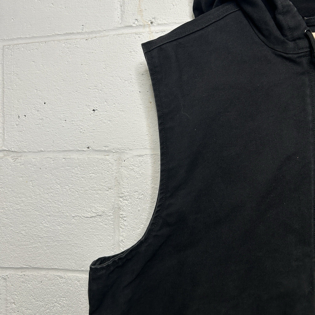 Carhartt Fleece-Lined Knoxville Hooded Vest “Black” 101687-001 Men’s X-Large