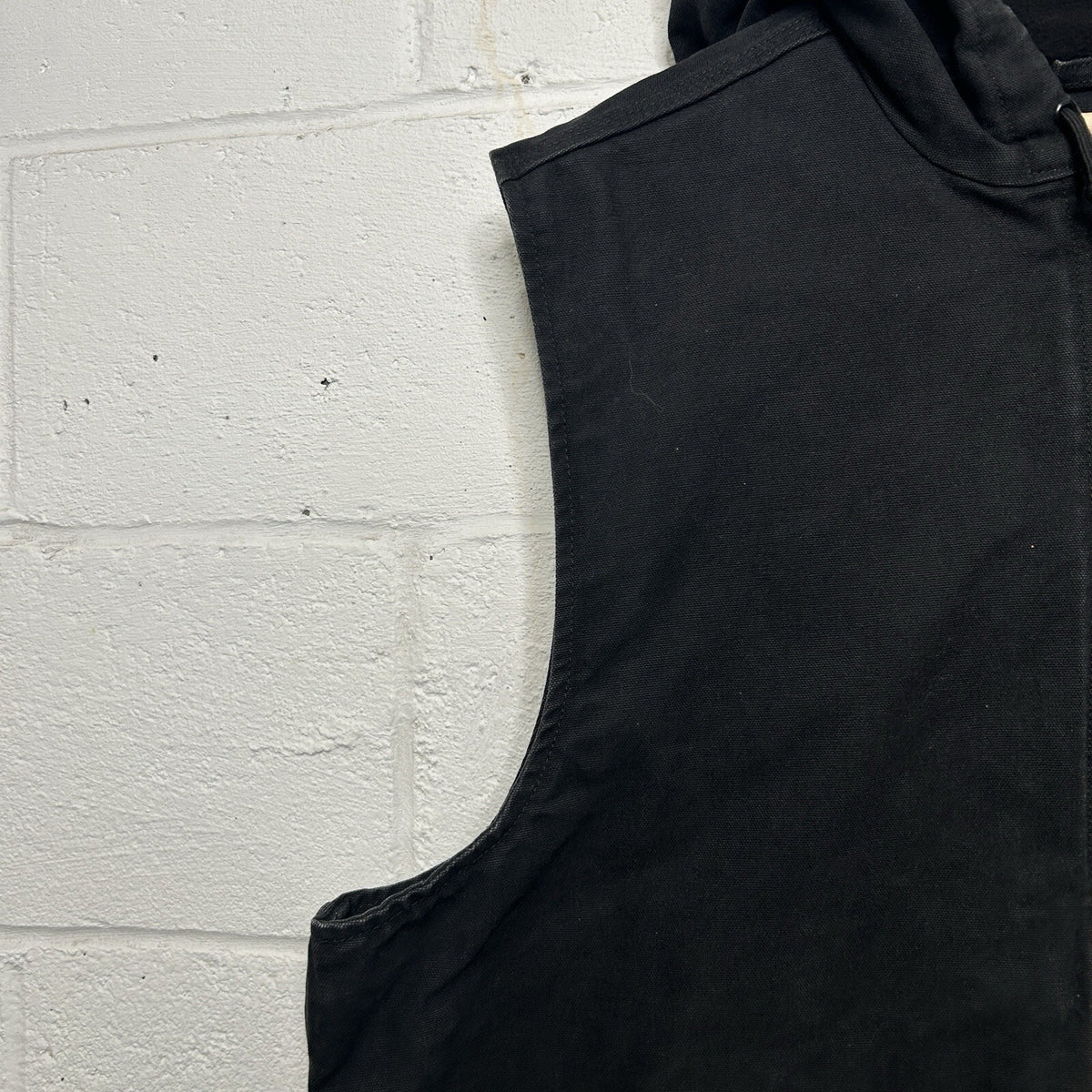 Carhartt Fleece-Lined Knoxville Hooded Vest “Black” 101687-001 Men’s X-Large