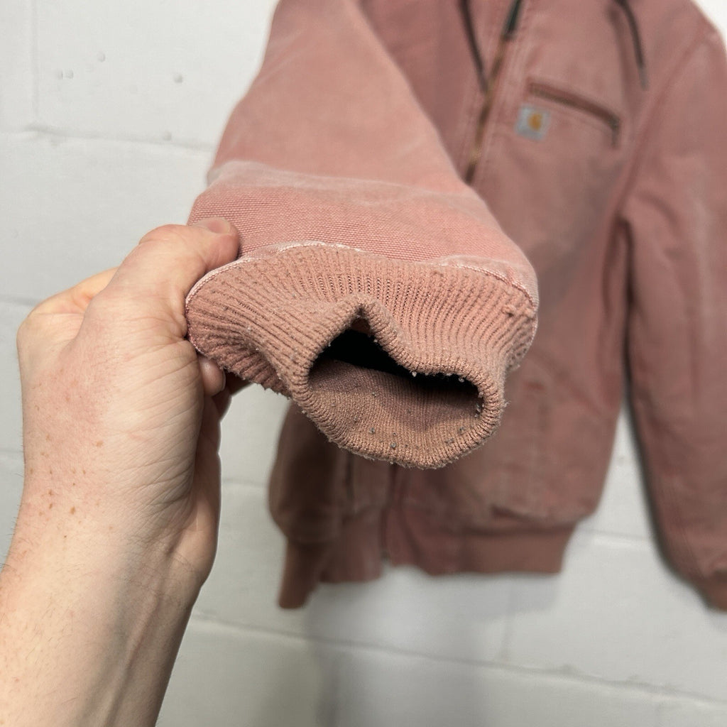 Carhartt Sherpa-Lined Wildwood Jacket “Dried Pink Rose 100815-680 Women’s Small
