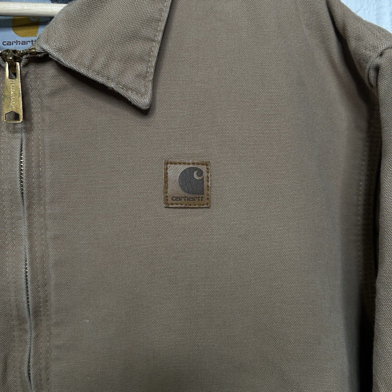 Vintage Carhartt Blanket-Lined Detroit Jacket “Saddle Brown” J204 SDL Men’s 2XL