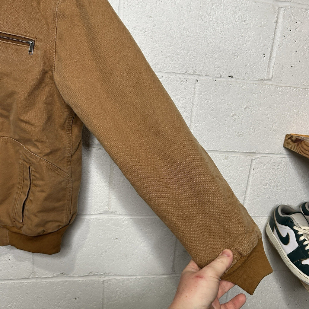 Carhartt Sherpa-Lined Wildwood Jacket “Brown” 100815-211 Women’s Medium