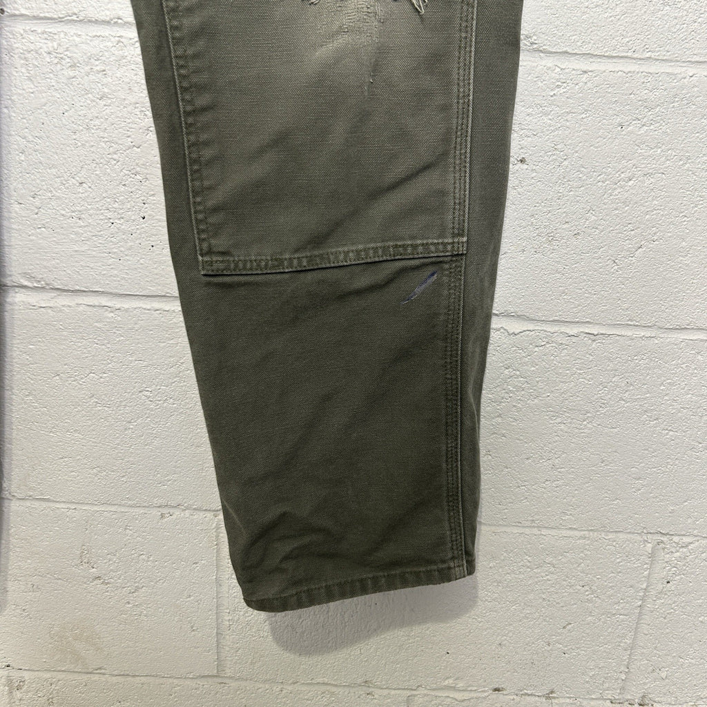 Vintage Carhartt DoubleKnee Dungaree Carpenter Pants “Moss”