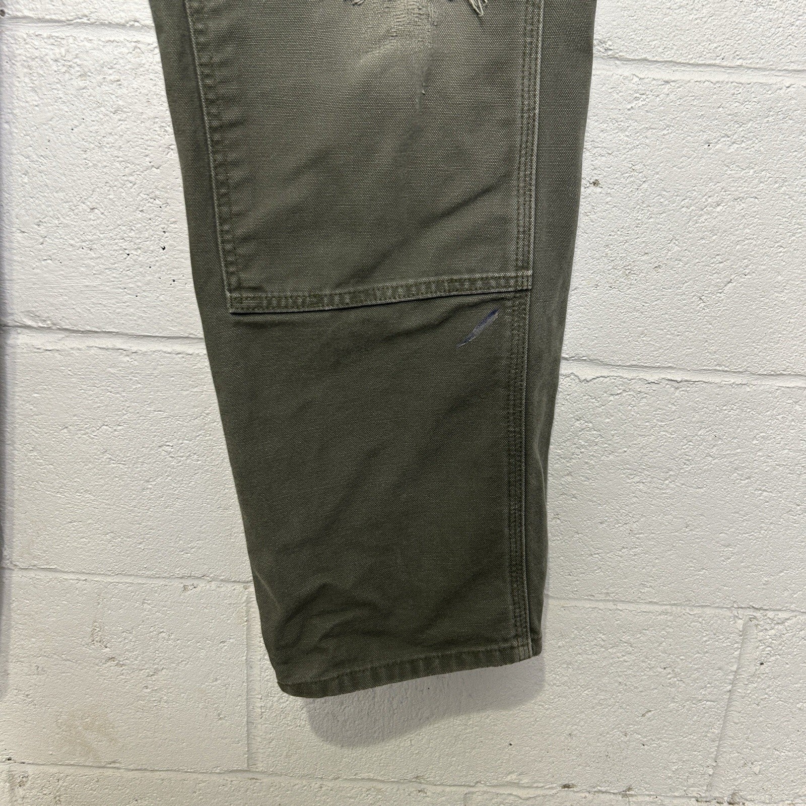 Vintage Carhartt DoubleKnee Dungaree Carpenter Pants “Moss”