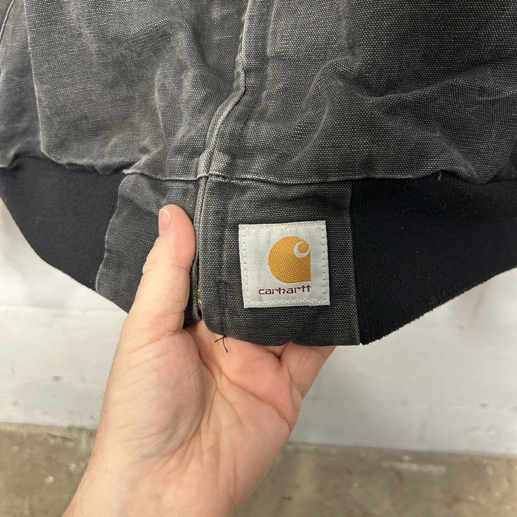 Vintage Carhartt Mesh-Lined Santa Fe Jacket “Black” J98 BLK Men’s X-Large