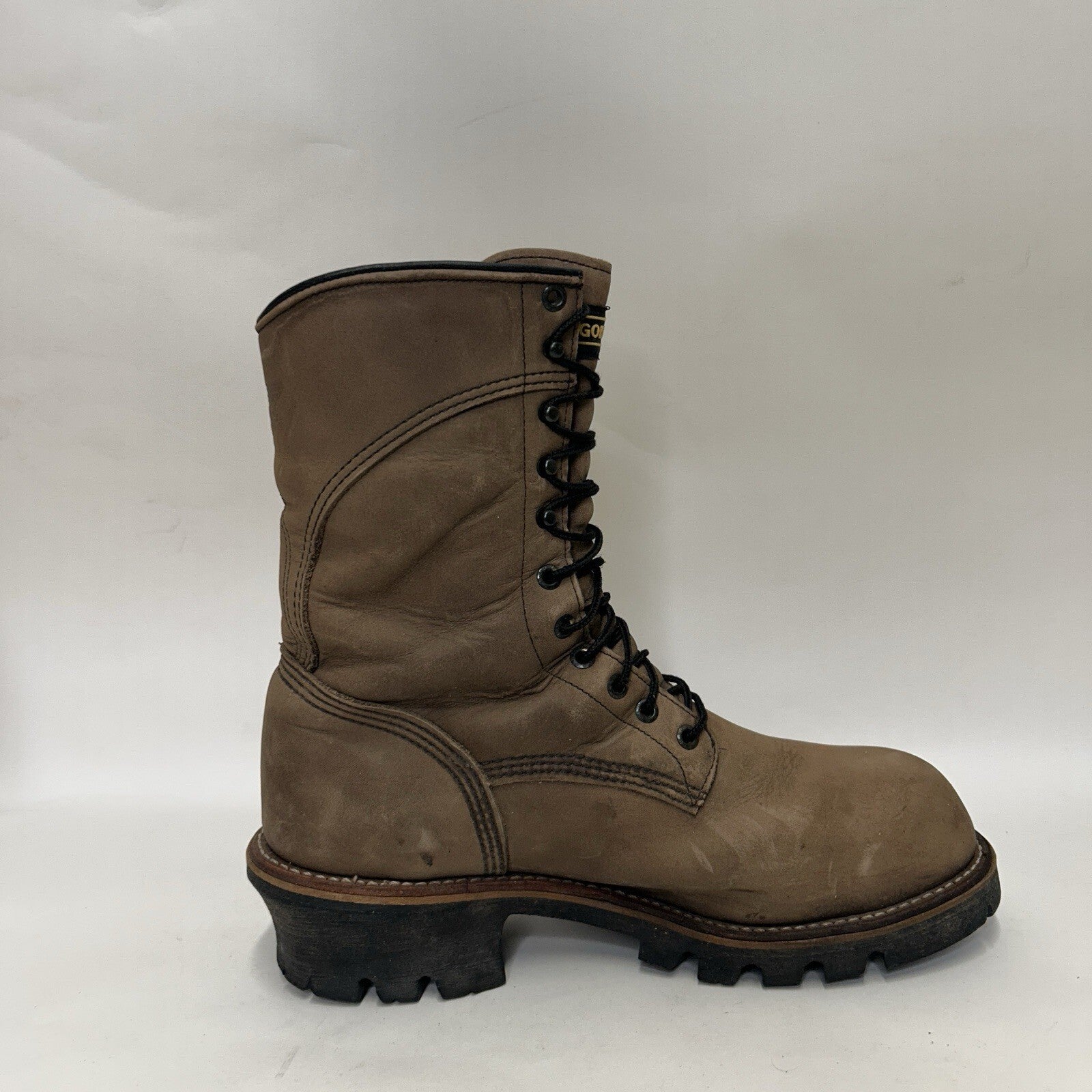 Red Wing 2292 Steel Toe Gore-Tex Logger Boots “Grey Brown” Men’s 11D