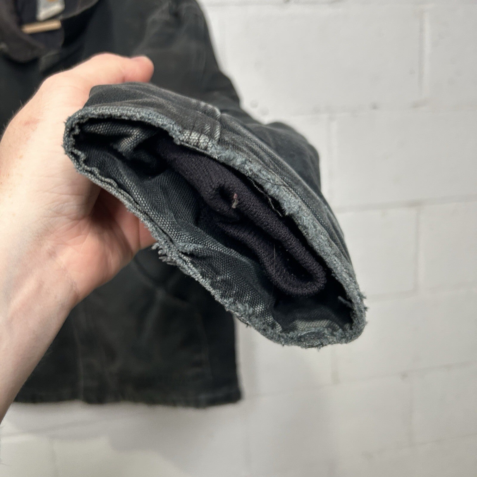 Vintage Carhartt Quilted Traditional Artic Jacket “Black” J02 BLK Men’s 44/Large