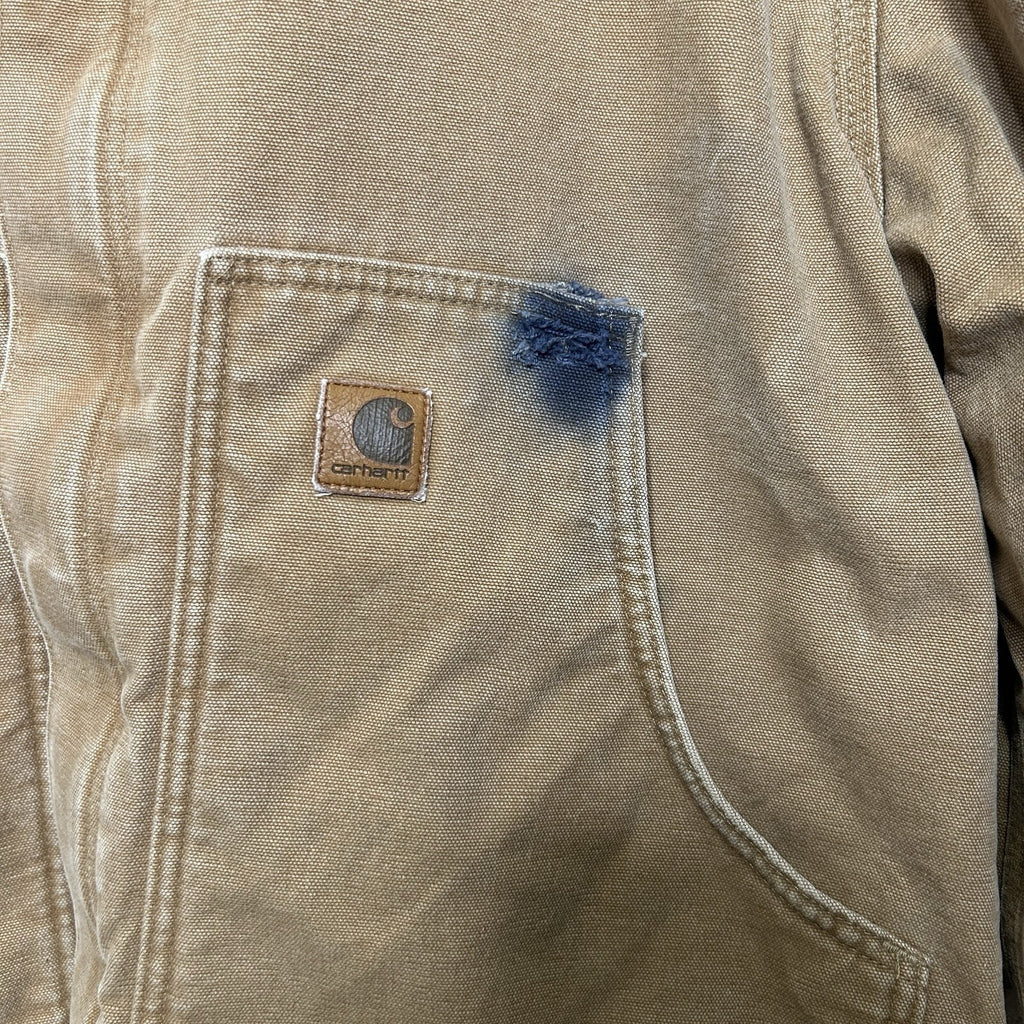 Vintage Carhartt Sherpa-Lined Dearborn Jacket “Camel/Brown” J164 CML Men’s XL