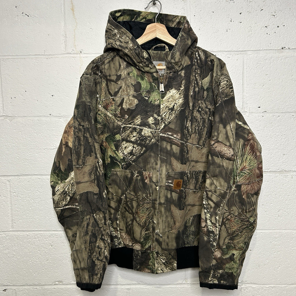 Carhartt Quilt-Lined Active Jacket “Mossy Oak Camo” 104457-340 Men’s Medium