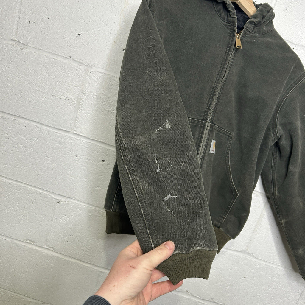 Vintage Carhartt Quilted Active Jacket “Moss Green” Y06 MOS Youth L/Women’s XS