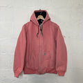 Y2K Carhartt Hooded Active Jacket “Sherbet Pink” WJ130 SBT Women’s Medium