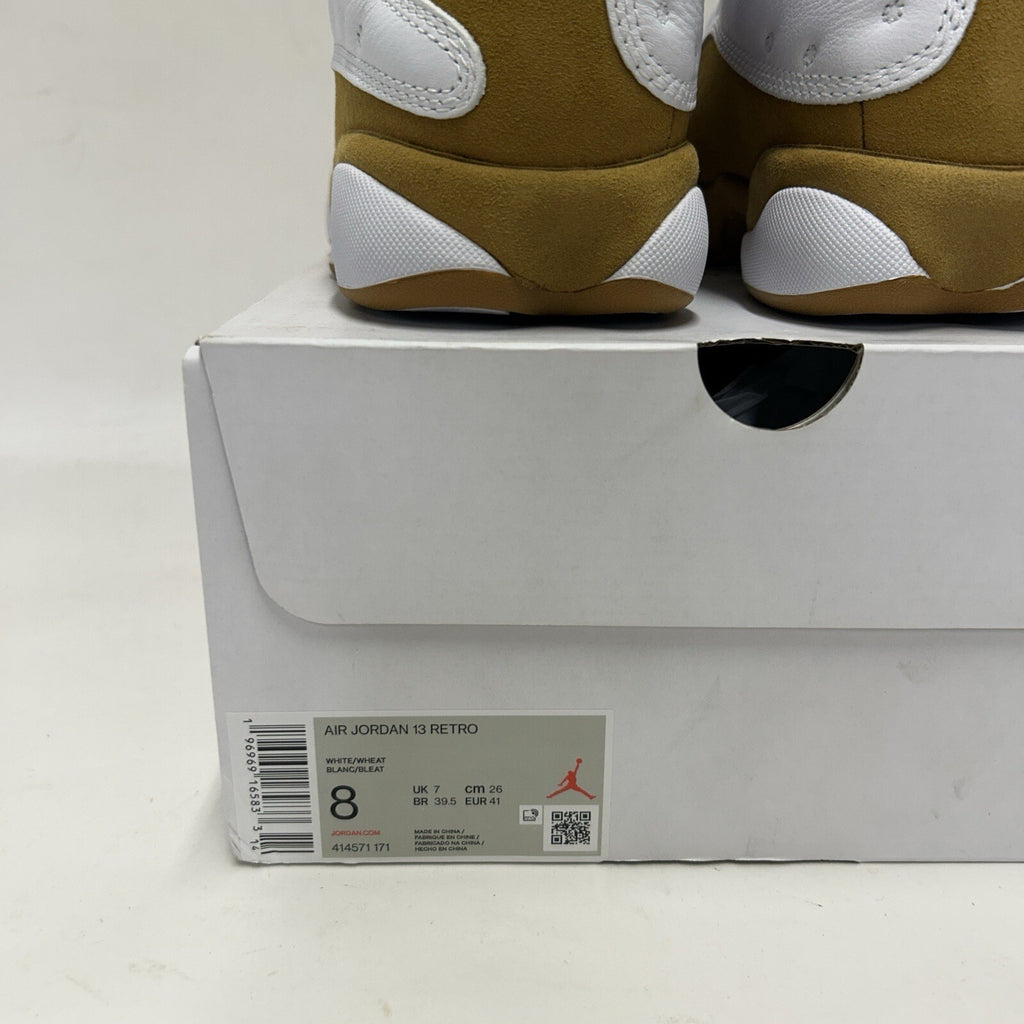 Nike Air Jordan 13 Retro “Wheat White” 2023 414571-171 Men’s 8 New