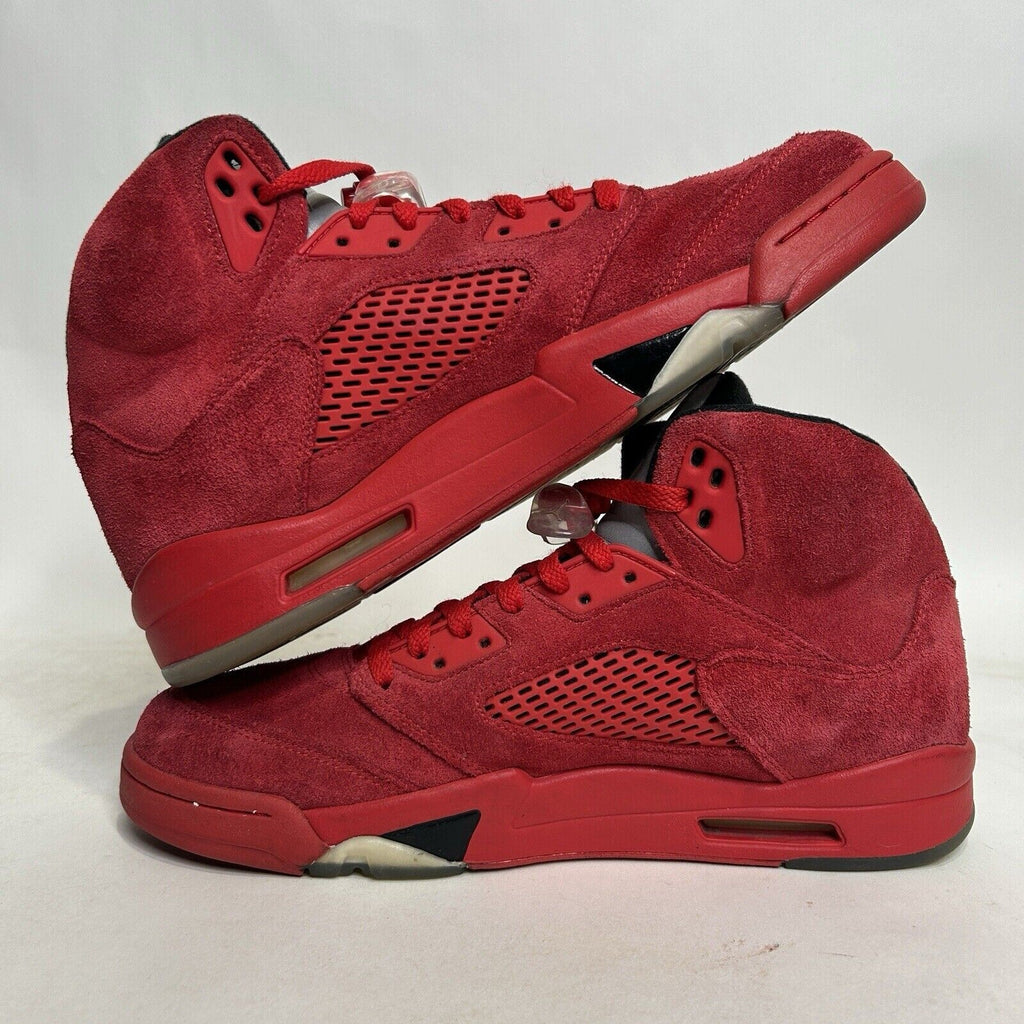 Nike Shoes Air Jordan 5 Retro OG “Red Suede” 136027-602 Men’s 11 Worn