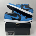 Nike Air Jordan 1 Low Retro “Laser Blue Black” 553558-410 Men’s 11.5 New