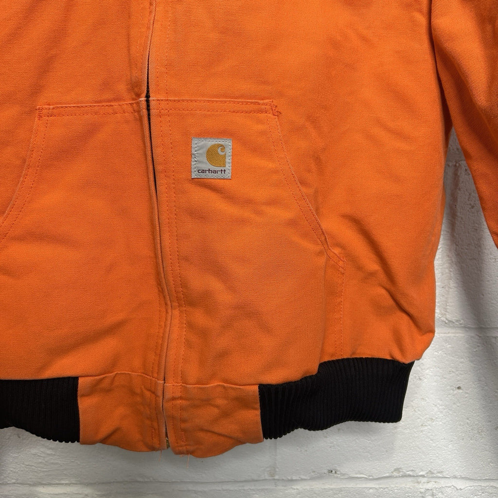 Vintage Carhartt Quilted Active Jacket “Blaze Orange” J140 BLZ Men’s Medium