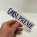 Supreme Box Logo Skull Sticker FW25