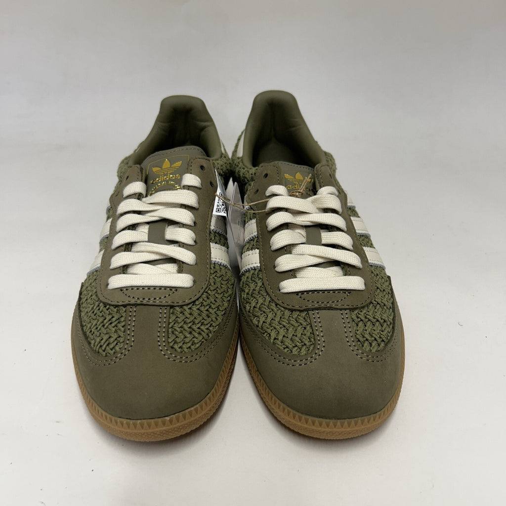 Adidas Samba OG Crochet Pack “Orbit Green” JR9447 Women’s 8.5 New