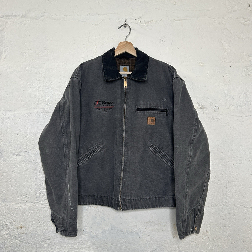 Vintage Carhartt Blanket-Lined Detroit Jacket “Gravel” J97 GVL Men’s Large