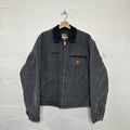 Vintage Carhartt Blanket-Lined Detroit Jacket “Gravel” J97 GVL Men’s Large