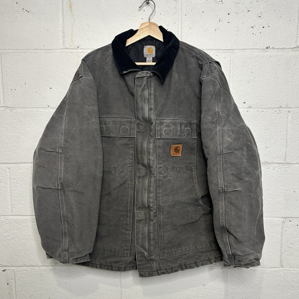 Vintage Carhartt Quilted Artic Jacket “Gravel Grey” C26 GVL Men’s X-Large