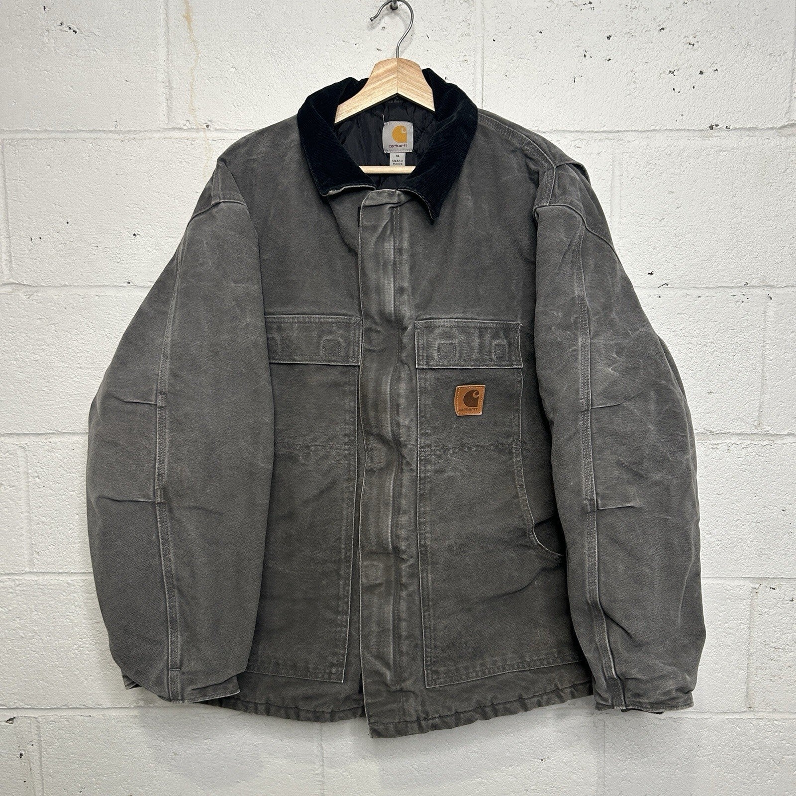 Vintage Carhartt Quilted Artic Jacket “Gravel Grey” C26 GVL Men’s X-Large