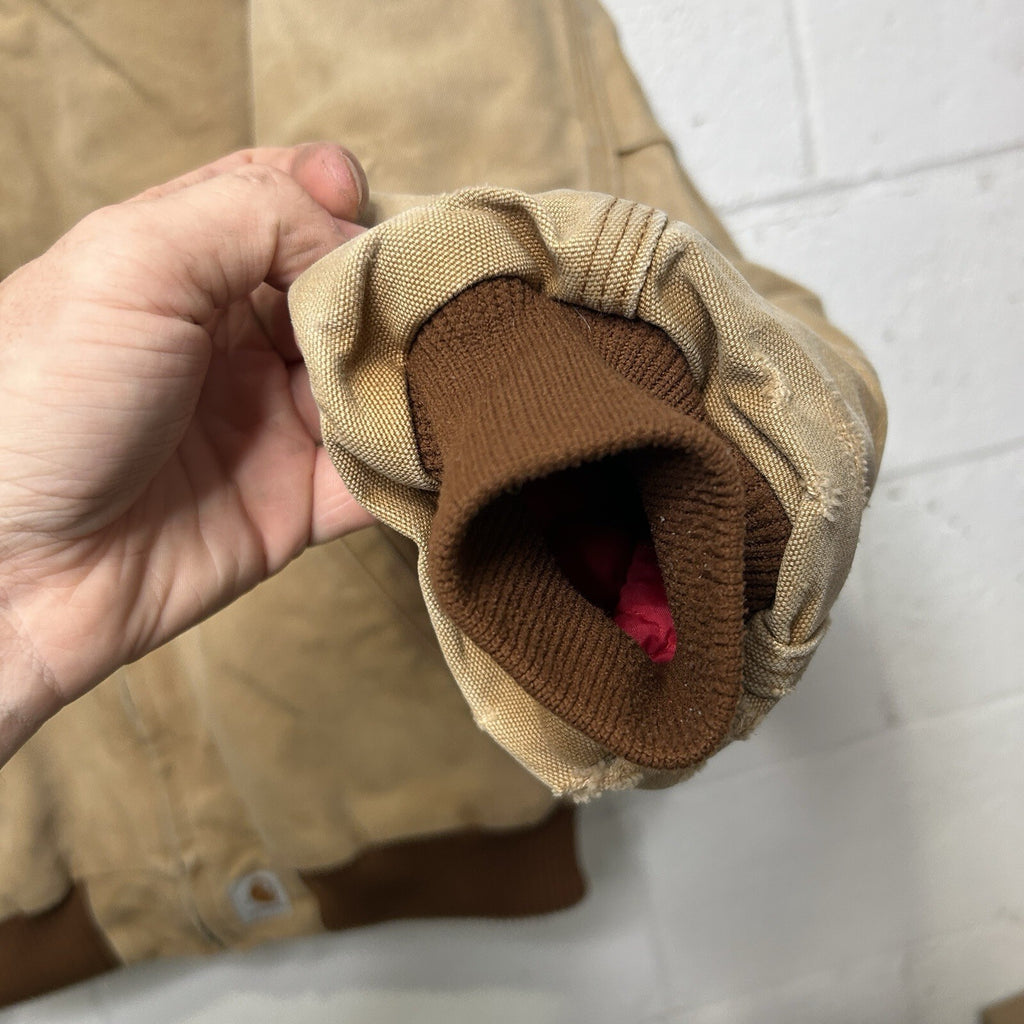 Vintage Carhartt Quilted Santa Fe Jacket “Brown” J13 BRN Men’s X-Large Worn