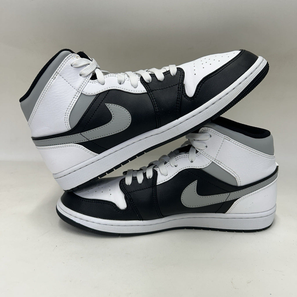 Nike Air Jordan 1 Mid “White Shadow/Black Grey White 554724-073 Men’s 11.5
