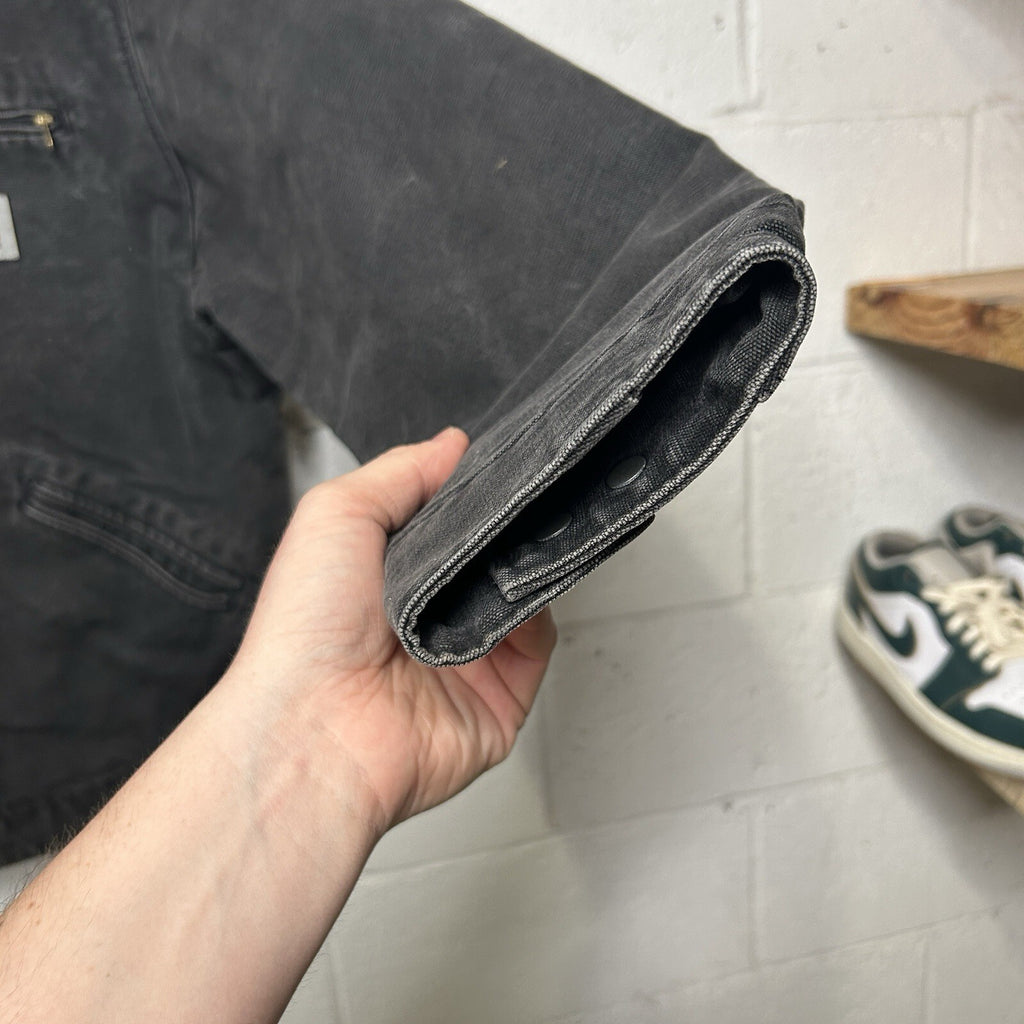 VTG Carhartt Blanket-Lined Detroit Jacket “Black” J01 BLK West Coast Choppers