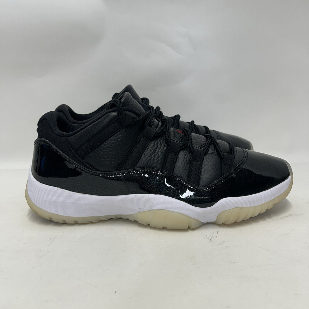 Nike Air Jordan 11 Retro Low “72-10/Black White” AV2187-001 Men’s 11.5 Worn