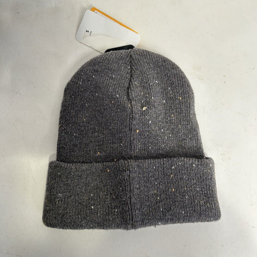 Carhartt Anglistic Speckled Fold Over Beanie “Heather Grey” One Size New