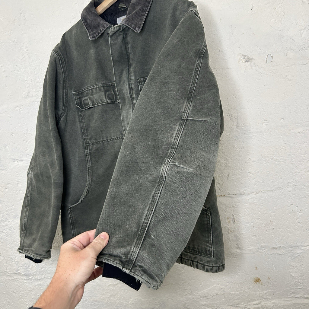 Vintage Carhartt Quilted Artic Jacket “Moss Green” C26 MOS Men’s Large