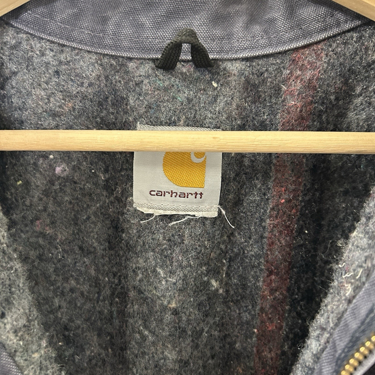 Vintage Carhartt Blanket-Lined Detroit Jacket “Petrol Blue” J204 PTB