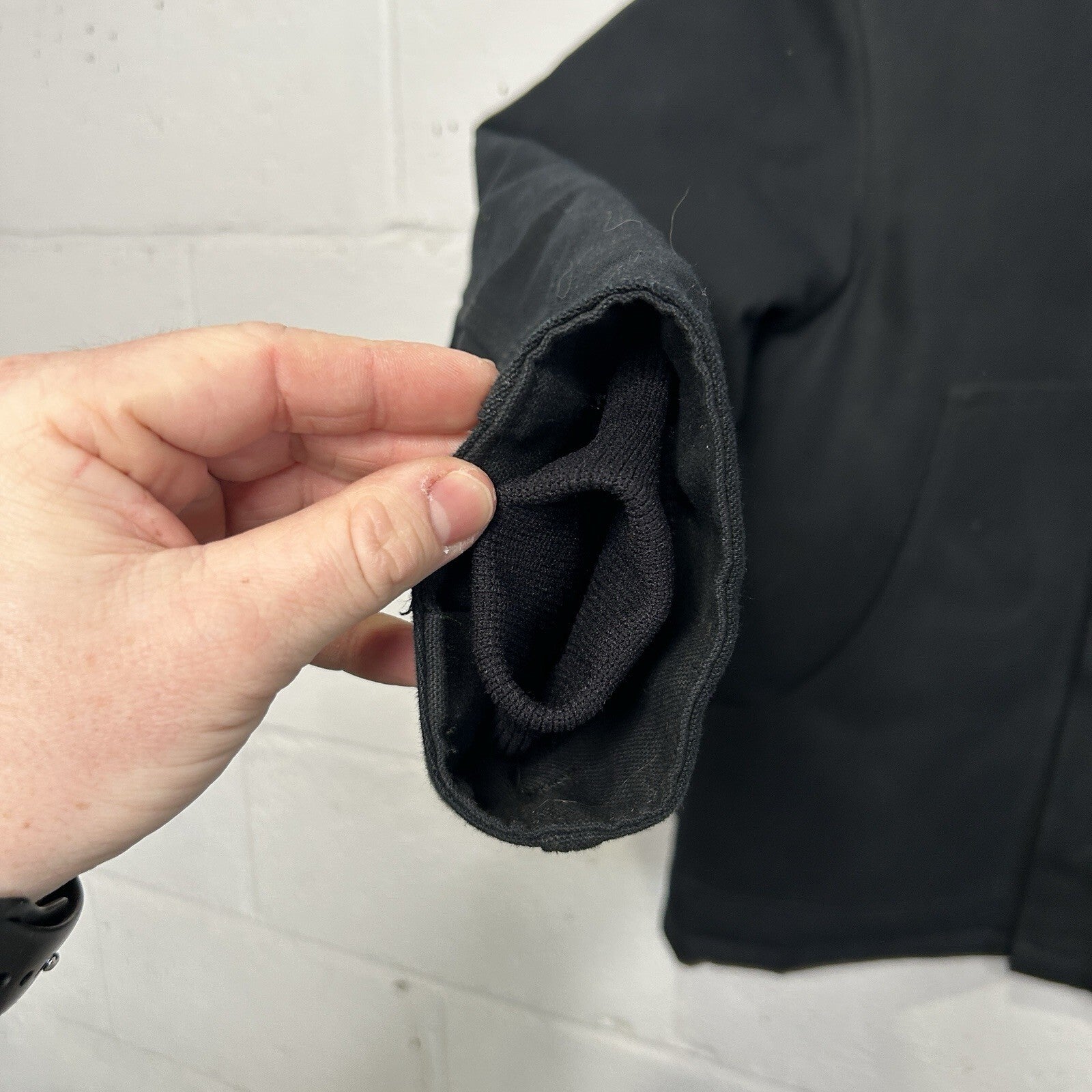 Y2K Carhartt Quilt-Lined Artic Jacket “Black” J002 BLK Men’s Small New