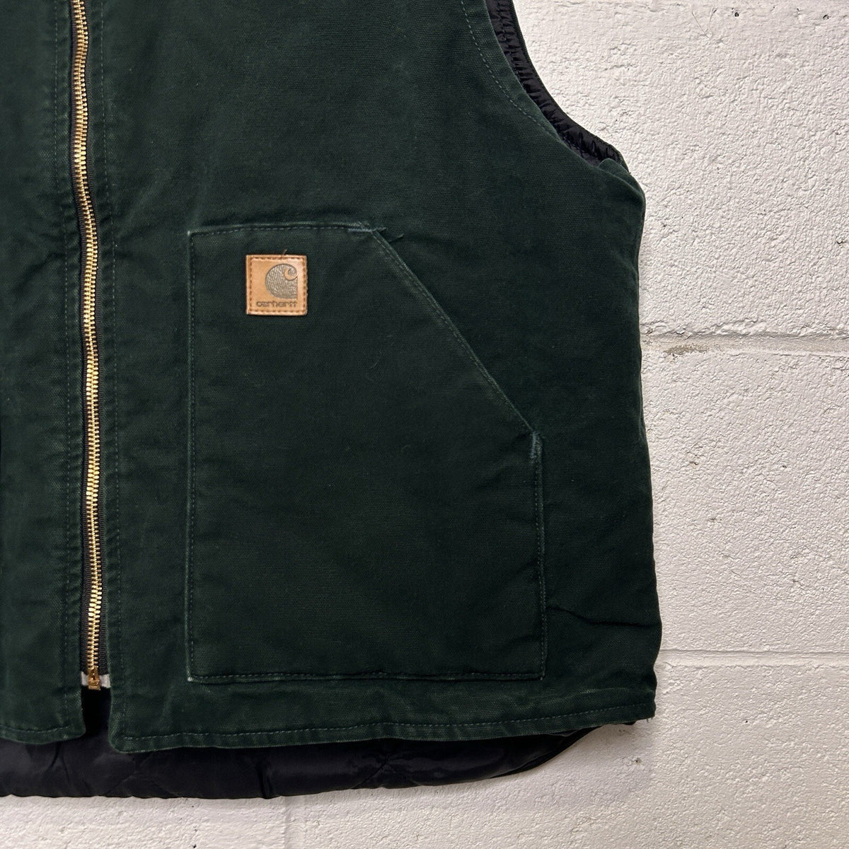 Vintage Carhartt Quilted Artic Vest “Spruce Green” V02 SPC