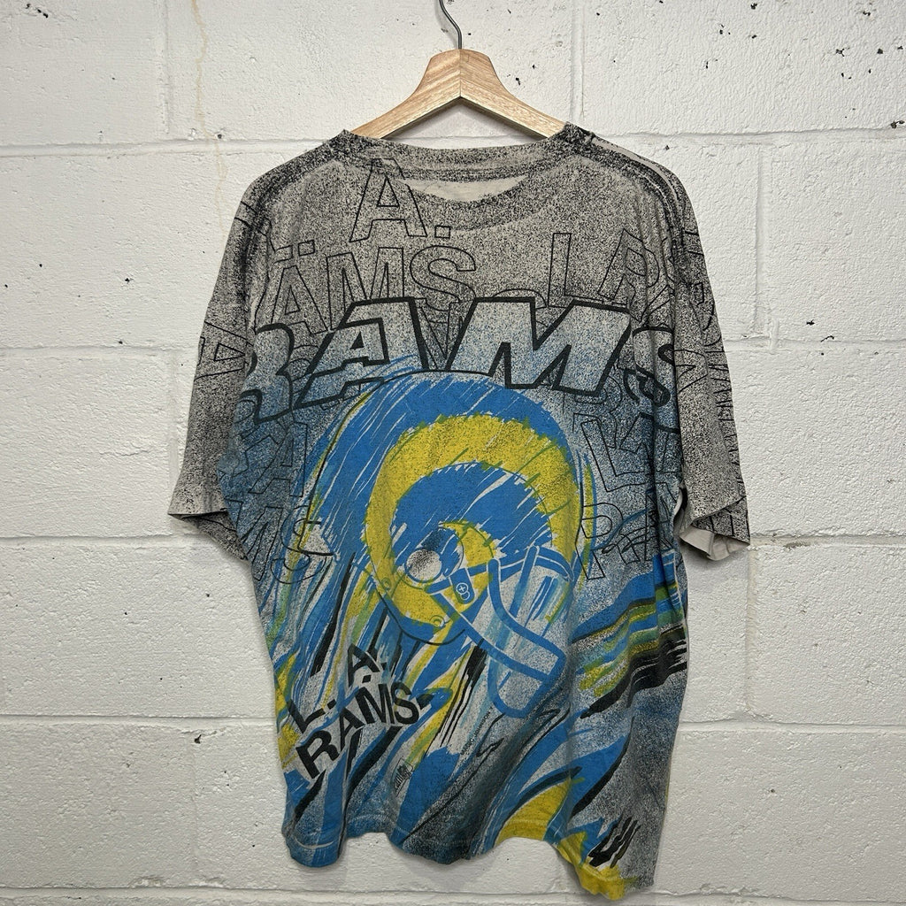 Vintage Magic Johnson Rams Marker AOP Men’s X-Large Rare