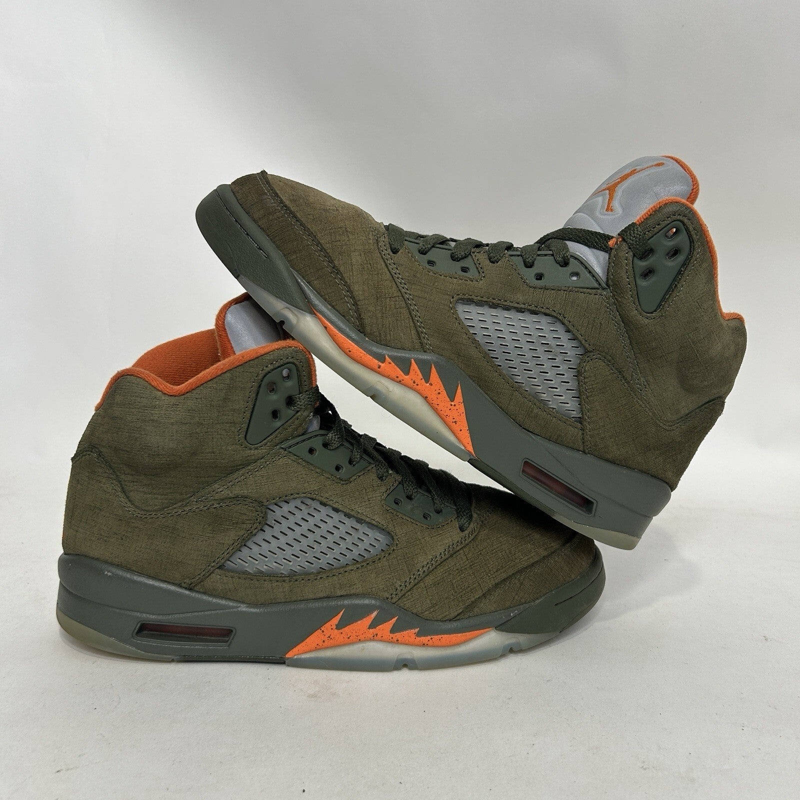 Nike Air Jordan 5 Retro OG “Olive/Green Orange Grey” DD0587-308 Men's 8.5