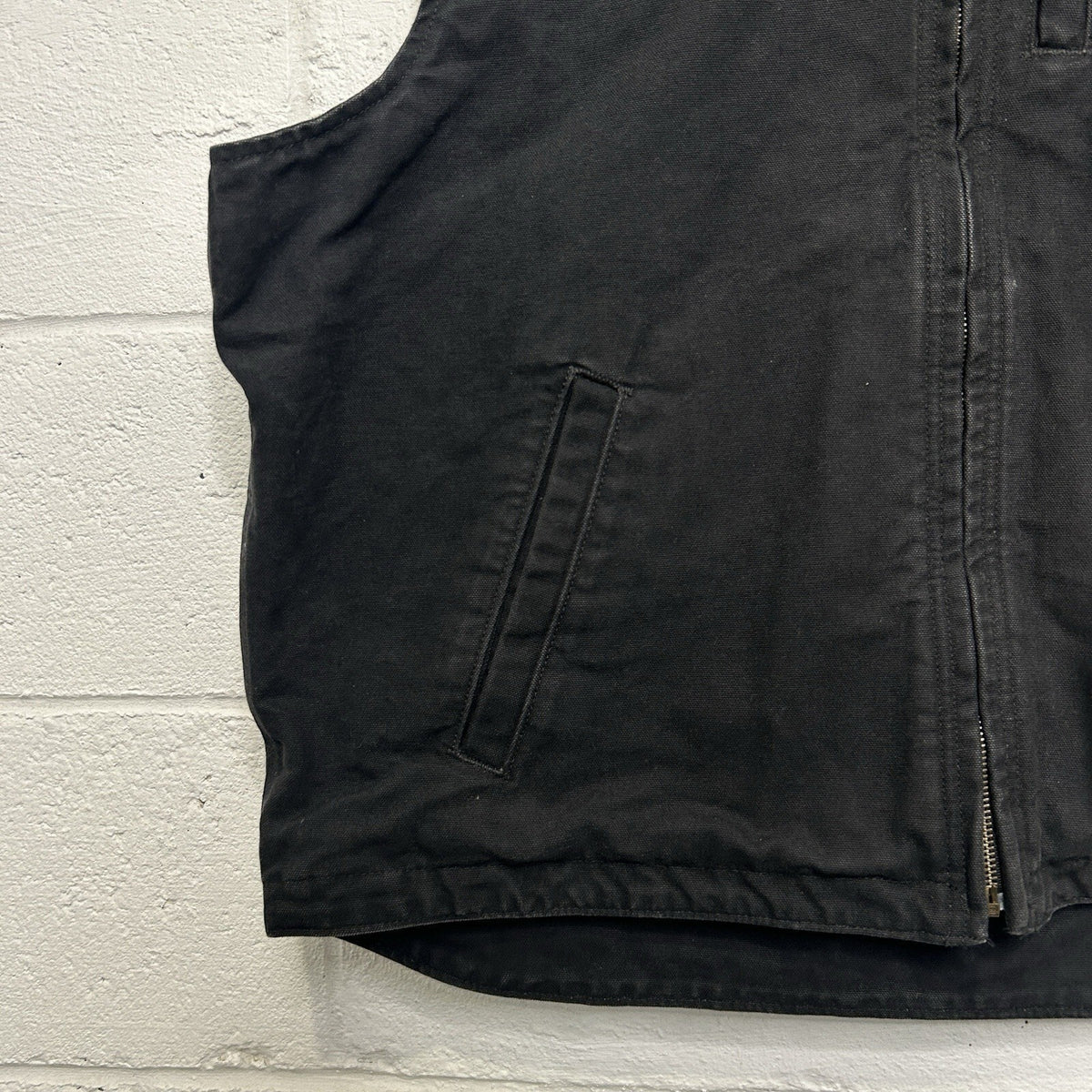Carhartt Fleece-Lined Knoxville Hooded Vest “Black” 101687-001 Men’s X-Large