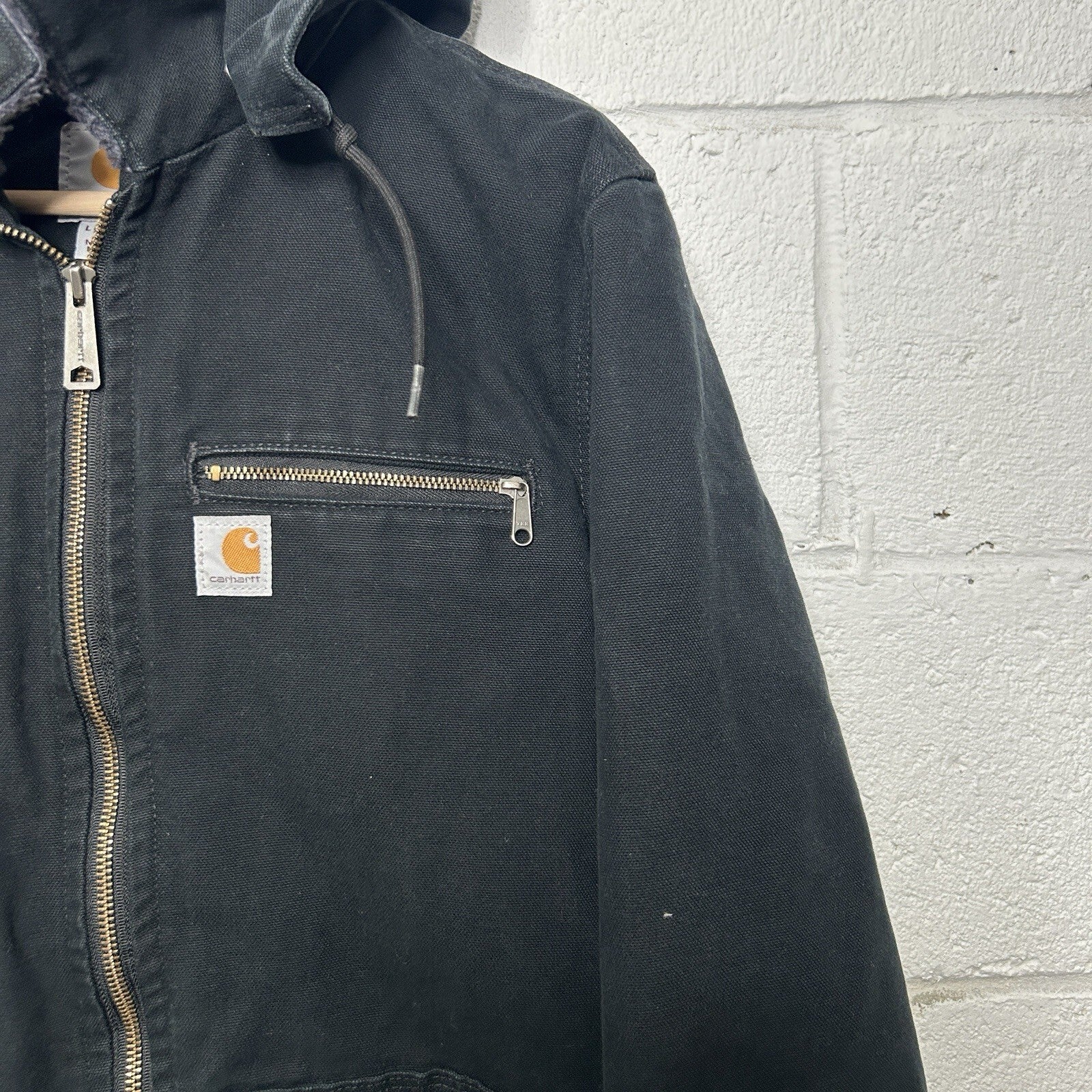 Carhartt Sherpa-Lined Wildwood Jacket “Washed Black” 100815-001 Women’s XL